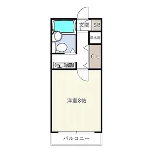 フローライト八王子堀之内【3階】の間取り