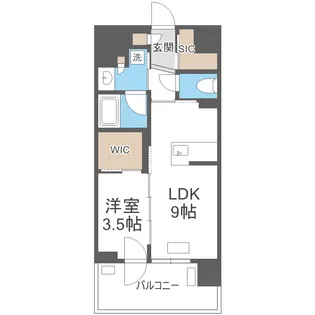 クリオ札幌グランクラス【11階】の間取り