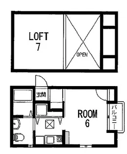 Angelique【1階】の間取り