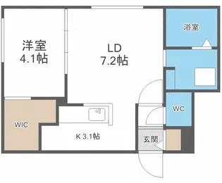 Kanaloa(カナロア)【2階】の間取り
