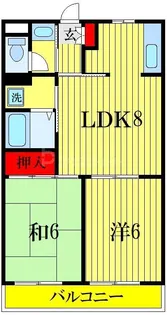 薬円台ガーデンタウン【1階】の間取り