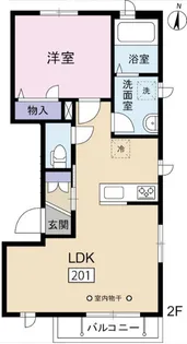K RESIDENCE【2階】の間取り