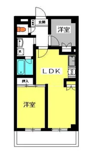 ニューオーク【1階】の間取り