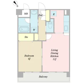 orchard(オーチャード)【5階】の間取り