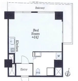 松涛パークハウス【6階】の間取り