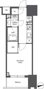 コンフォリア東陽町【8階】の間取り