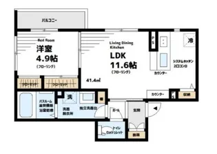 エルミタージュ南烏山【3階】の間取り