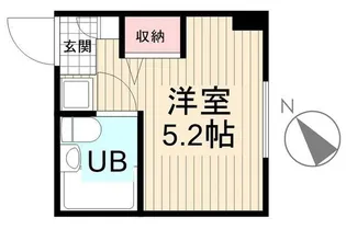 アーバンクレスト板橋【3階】の間取り