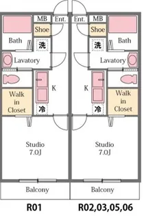 エリシオン【1階】の間取り