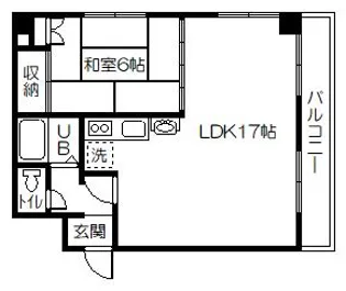 YOYOビル(石橋ビル)【3階】の間取り