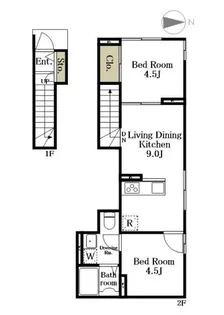 Sept Stellaria(セプトステラリア)【2階】の間取り