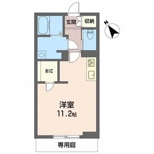 シャーメゾンソルテ A棟【1階】の間取り