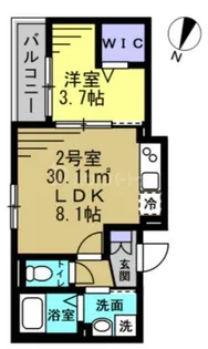 ラ・ルポI【3階】の間取り