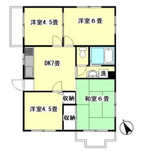 目白ときわマンション【5階】の間取り