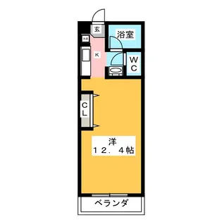 鎌倉女子大隣マスカットハウス【2階】の間取り