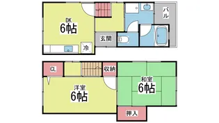 坂東ハウスIIの間取り
