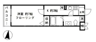 シェーンハイト1【2階】の間取り