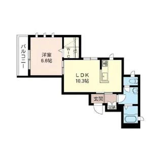 パルケ【3階】の間取り