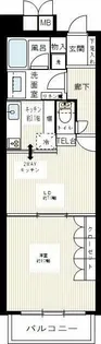 D’クラディア横浜白楽【3階】の間取り