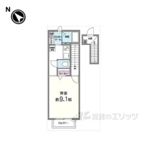 サンフィールド【2階】の間取り