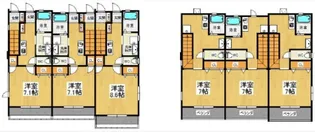 オーシャンズ【1階】の間取り