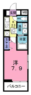 アルバU【1階】の間取り