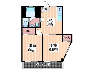 第2吉山ビル【3階】の間取り