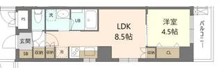 GRAND-MERE横浜大口【2階】の間取り