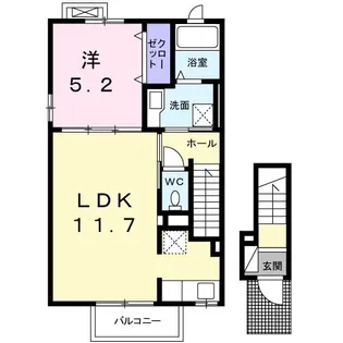 サンリット III【2階】の間取り