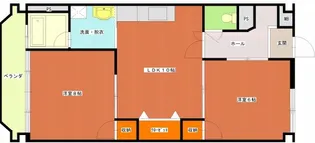 京橋ビル新館【4階】の間取り