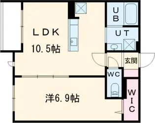 POEM千歳II【3階】の間取り