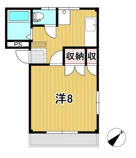 メゾンドスケガワ【1階】の間取り