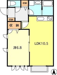 Prism【2階】の間取り