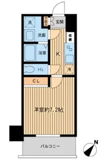 Primal Machida【11階】の間取り
