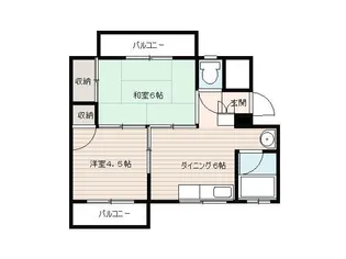 兼田コーポ【3階】の間取り