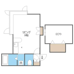 フォーサイト澄川【1階】の間取り