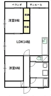 ファミリーポート入江【3階】の間取り