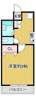 幸輝ビル【2階】の間取り