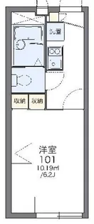 レオパレス綾部【1階】の間取り