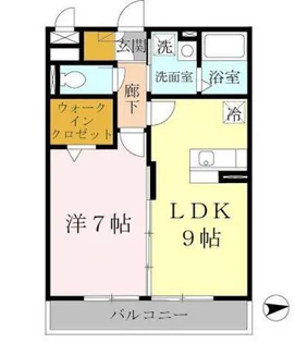 サウスメゾン秋桜【3階】の間取り