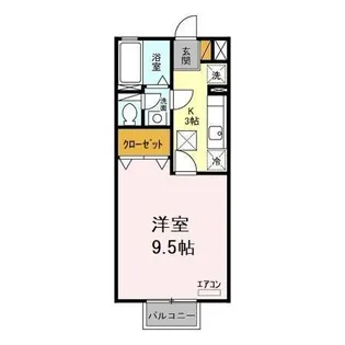 サンフィール【1階】の間取り