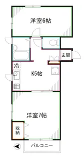 Bean’s新中野【2階】の間取り