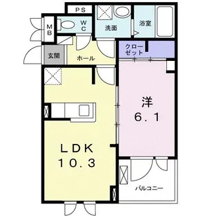 グランデ28【2階】の間取り