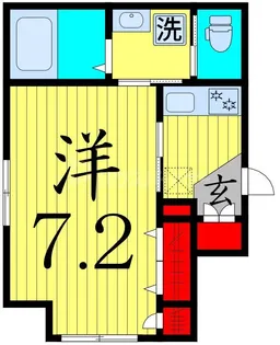 ヘーベルメゾン北綾瀬【2階】の間取り