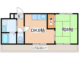 エム・アイビル【3階】の間取り