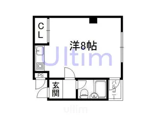 グリーンハイツ大林【3階】の間取り
