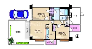 コンポーゼ池袋【1階】の間取り