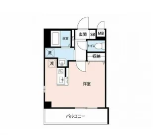 FIRST CLASS Daishigawara【5階】の間取り
