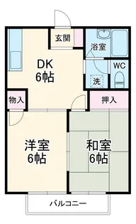 コーポ新町【2階】の間取り