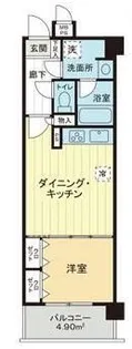 ライオンズマンション池袋シティ【5階】の間取り